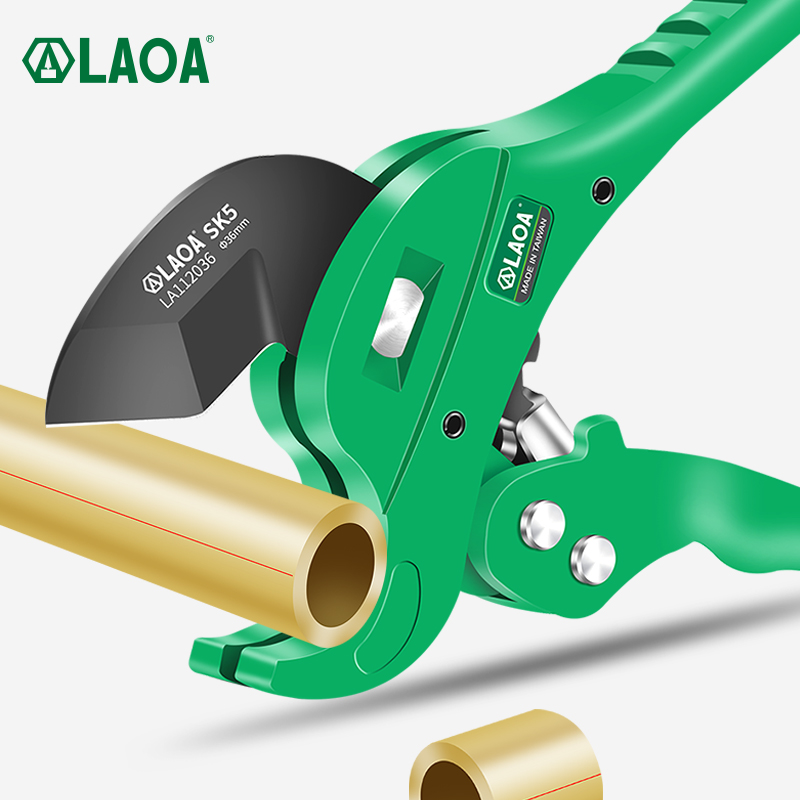 Pipe Cutter Ratchet - LAOA PVC Pipe Cutter 36mm Aluminum