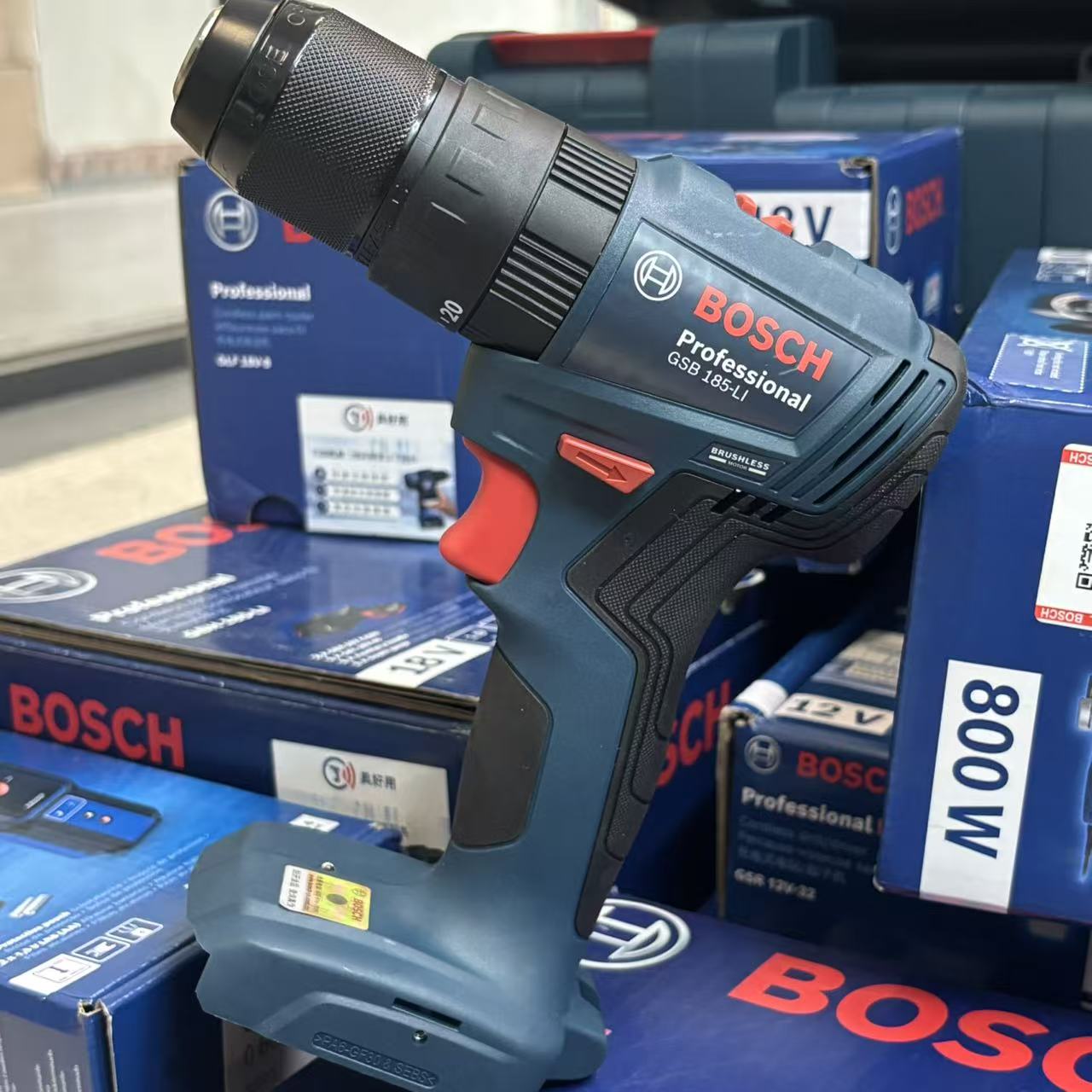 BOSCH GSB 185-LI Brushless Cor - Bosch Drill Gsb 18V recension och pris