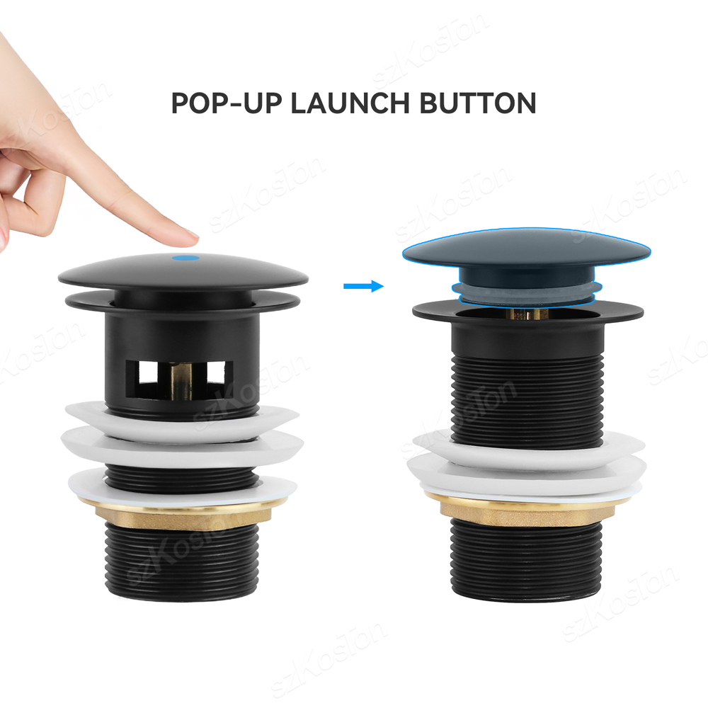 Bathroom Sink Stopper Washbasi - Overflow Pipe Clip recension och pris