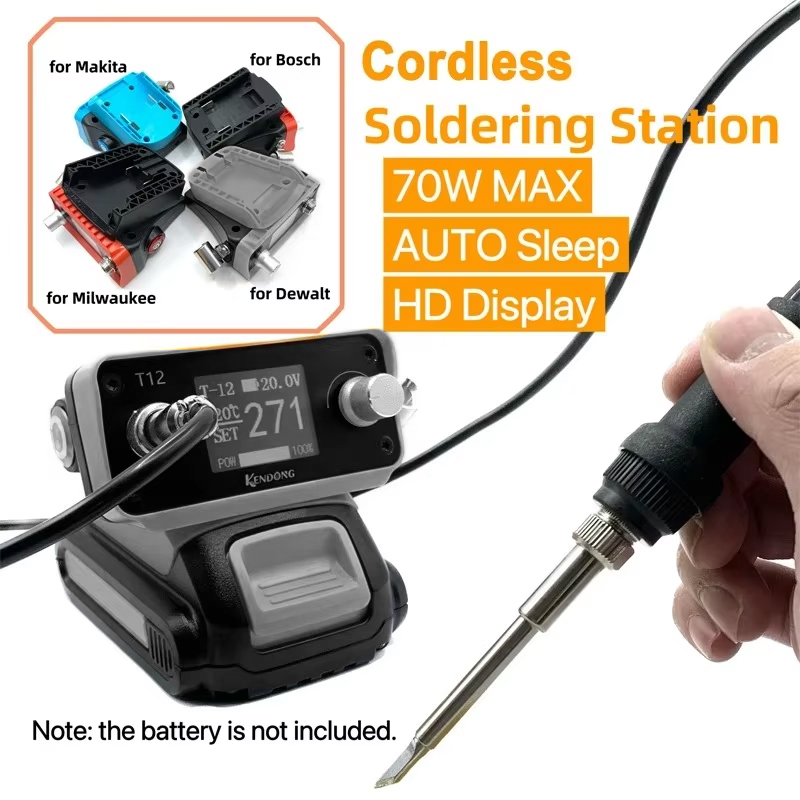 70W T12 Cordless Soldering Sta - Milwaukee Drill M12 Fuel recension och pris
