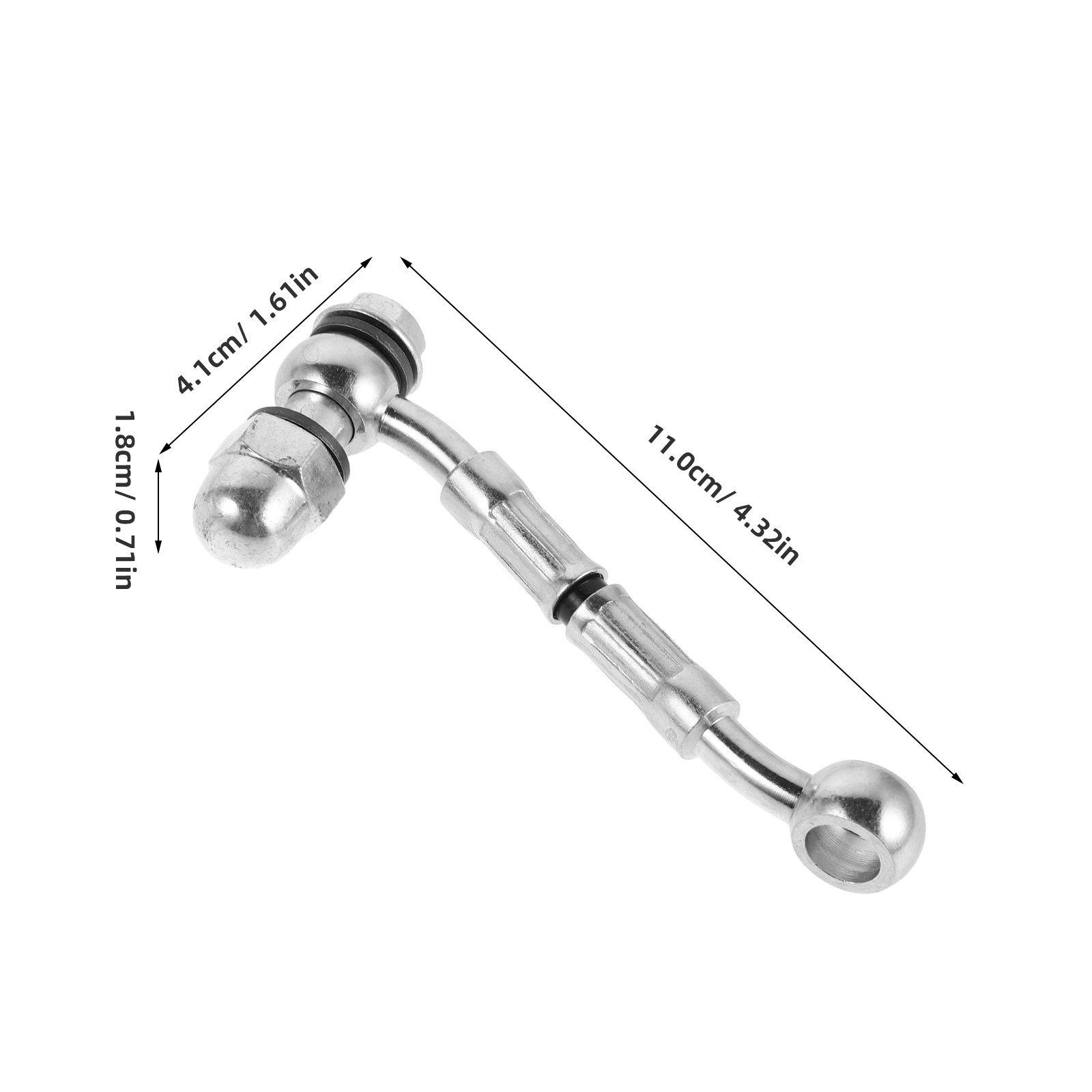 Oil Tube Fitting Adapter Brass - Compression Fitting Brass recension och pris