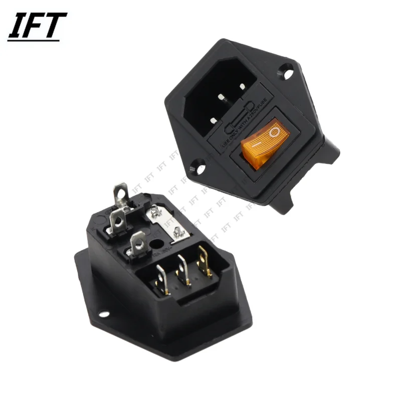 1Pcs AC-01A power Rocker Switc - Push Fit Connector recension och pris