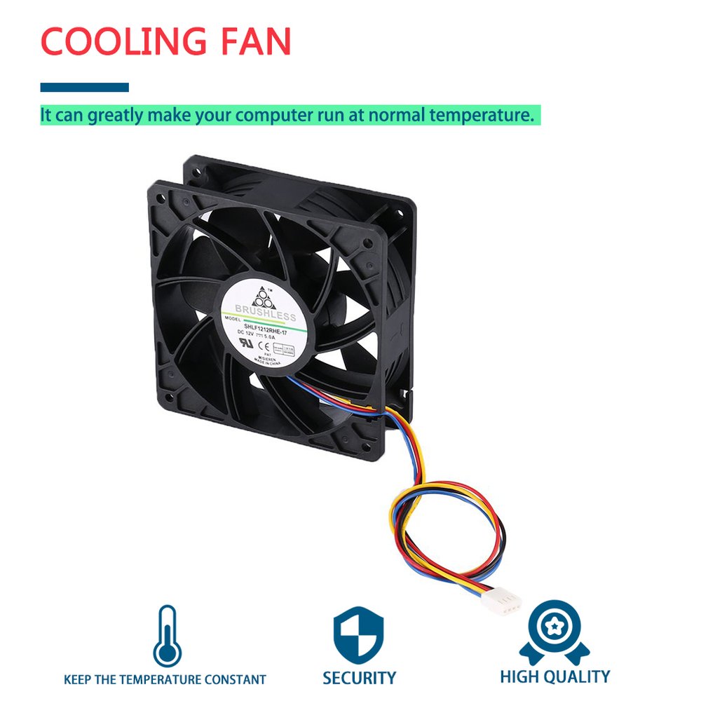 2026 Hot Miner Cooling Fan For - Push Fit Connector recension och pris