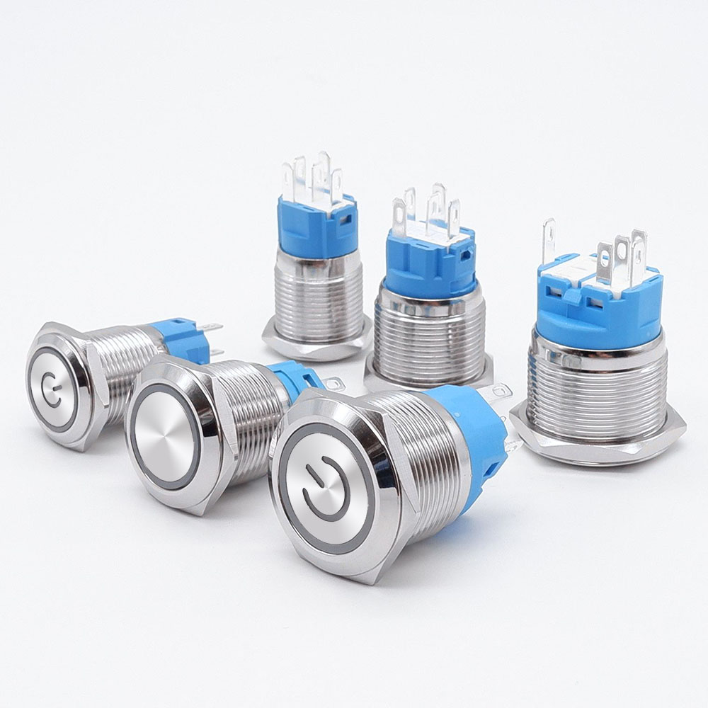 10 Pcs Metal Push Button Switc - Push Fit Connector recension och pris