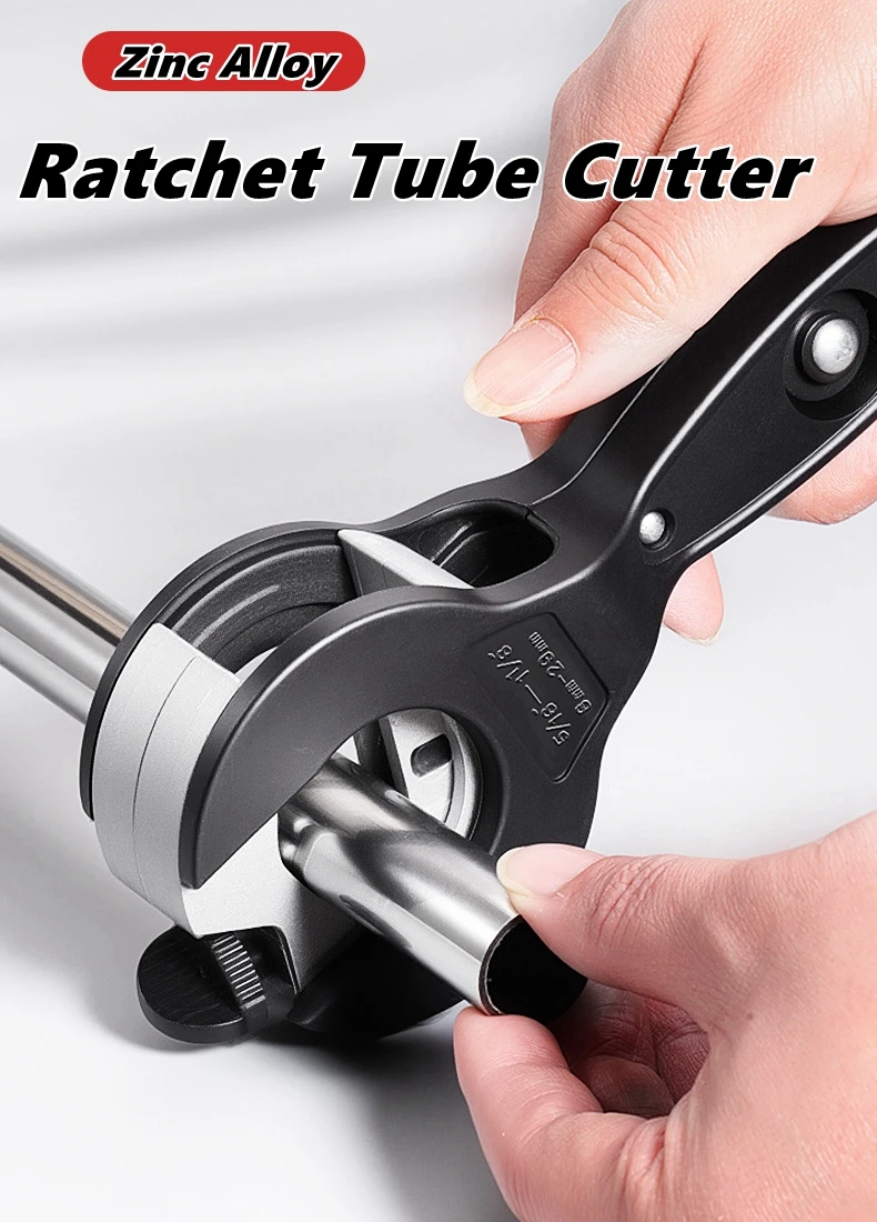 Ratcheting Tubing Cutter 8-29m - Pipe Cutter Ratchet recension och pris